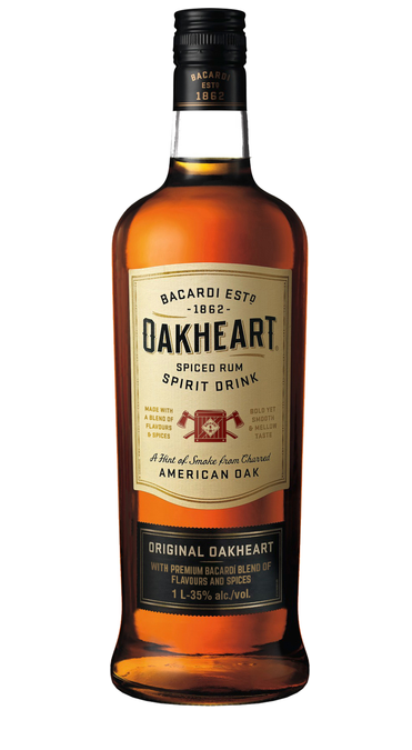 Напій алк. на основі рому Bacardi Oakheart Original 35% 1 л